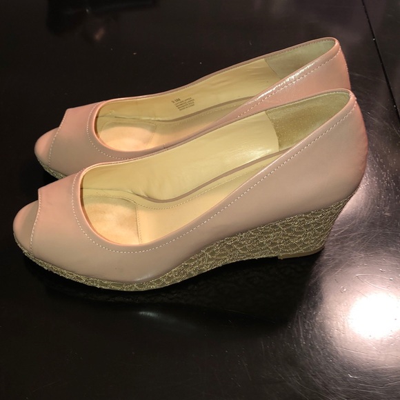 Light pink wedges Alex Marie - Picture 3 of 5